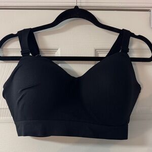 Black Wireless Bra
